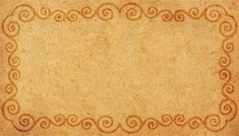 Old paper swirls texture border Background for PowerPoint [] for your , Mobile & Tablet. Explore ...