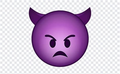Angry Devil Emoji PNG L Emoji, Crying Emoji, In Icons, Angry Cat, Graphic Design Projects ...