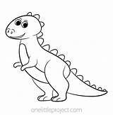 40 Dinosaur Coloring Pages For Kids sketch template