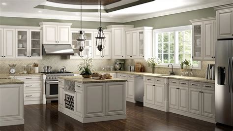 Charleston Antique White Cabinets | Shop online at Wholesale Cabinets