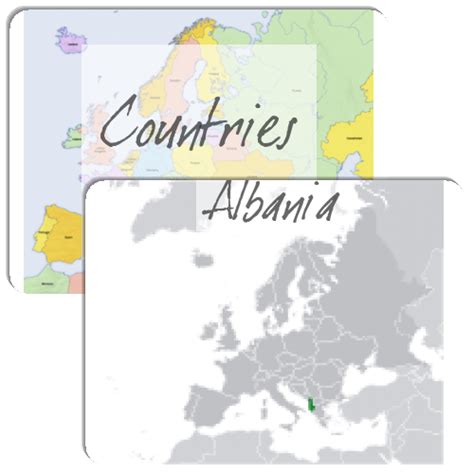 Countries Of Europe - Match The Memory
