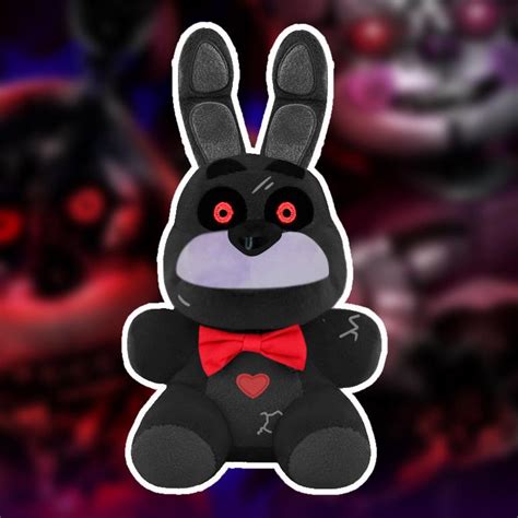 FNaF AR: Special Delivery Blackheart Bonnie Plush Edit ...