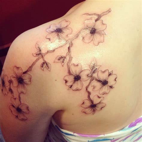 pink dogwood tattoos - Google Search Forearm Tattoos, Body Tattoos, New ...