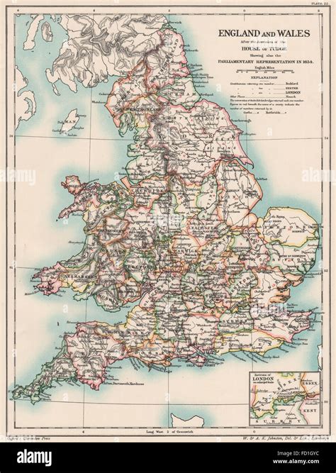 Tudor England Map