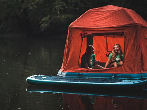 Floating Raft Tent Takes Camping to the Next Level - realestate.com.au