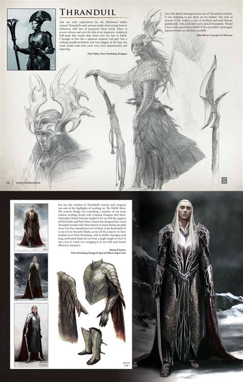 -Thranduil & Elves Concept Art- - ThranduilThings