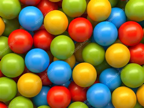 Abstract color balls background — Stock Photo © wacomka #21300847