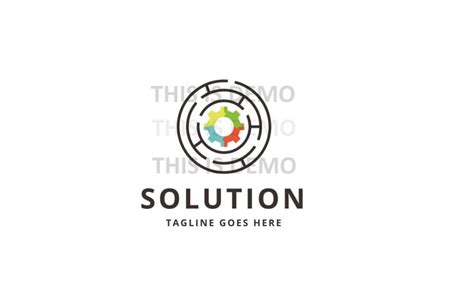 Solution Logo Template #149626 - TemplateMonster