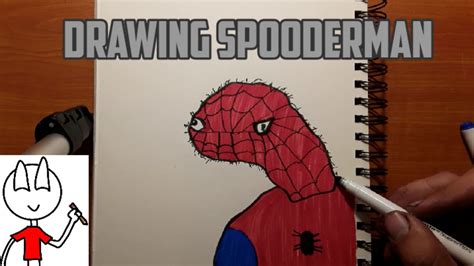 DRAWING: Spooderman meme | Jir Drawings - YouTube