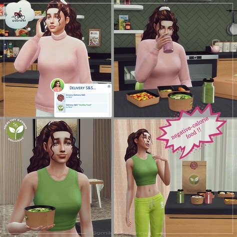 Delivery - HEALTHY FOOD Screenshots - Mods - The Sims 4