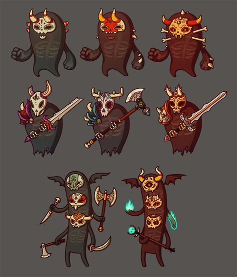 game enemies: Cemetery by irmirx on deviantART | Game character design, Character design, 2d ...