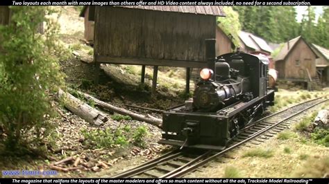 Narrow Gauge Model Railroad, one of the best you will ever see. - YouTube