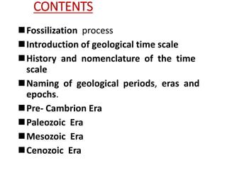 Fossilization | PPT