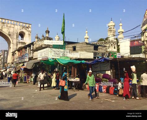 Charminar, old city, Hyderabad, Telengana, India Stock Photo - Alamy