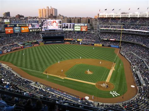 Yankee Stadium from Third Base Side | Yankee Stadium is a st… | Flickr