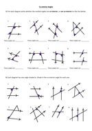 Alternate and Co-interior Angles (Angles in Parallel Lines) | Teaching ...