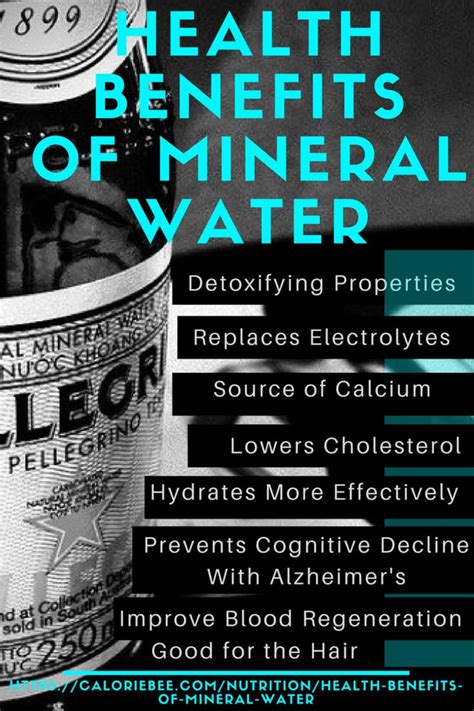 Health Benefits of Mineral Water | CalorieBee