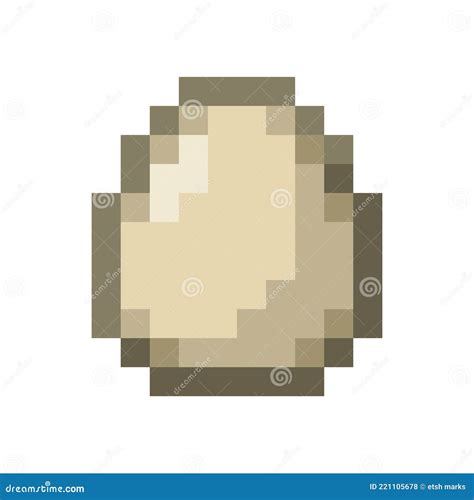 Minecraft Egg Pixel Art