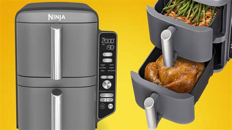 Ninja’s new Double Stack Air Fryer lets you cook twice the food without eating all your kitchen ...