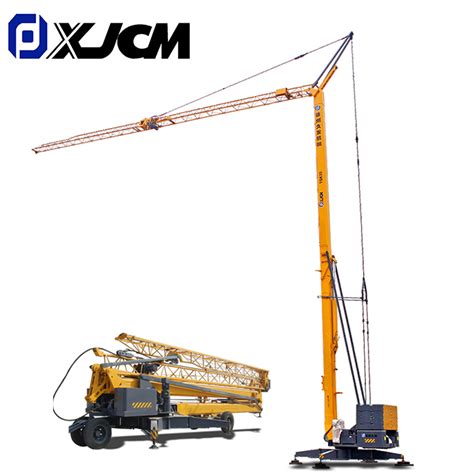 Construction Building 2ton Self Erecting Foldable Mini Crane Mobile ...