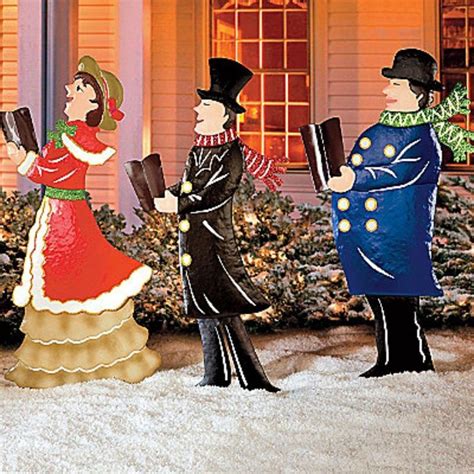 1950s wooden carolers for yard - - Image Search Results | Christmas carolers decorations ...