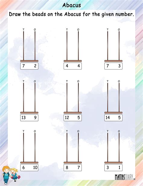 Abacus – Grade 1 Math Worksheets