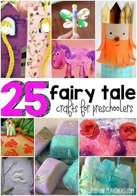 25 Fairy Tale Crafts for Preschoolers | Fairy tale crafts, Preschool crafts, Fairy tales preschool