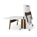 RS Folding Ping-Pong Table (White) - RS Barcelona - Touch of Modern