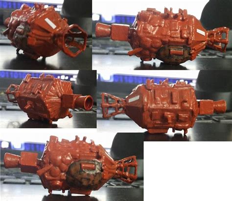 Red Dwarf Model Ship by Hordriss on DeviantArt