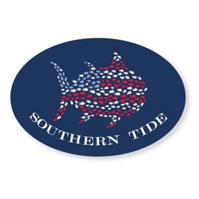 Skipjack Stars and Stripes Sticker | Southern Tide | Tide, Southern tide, Stickers