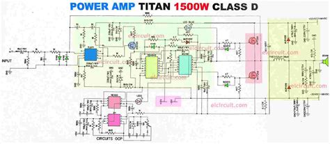 Class D Power Amplifier Schematic