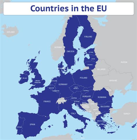 Editable vector map of EU countries 2013 - Maproom