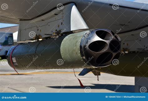 Rocket Launcher Pod on Air Force a-29 Fighter Editorial Stock Image - Image of holds, october ...