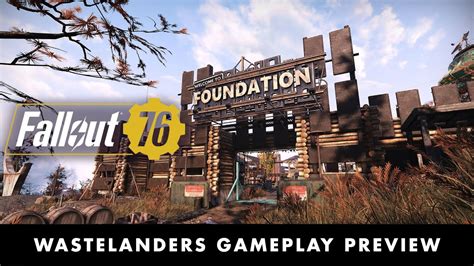 Bethesda Game Days 2020: Fallout 76 Wastelanders Gameplay Preview - YouTube