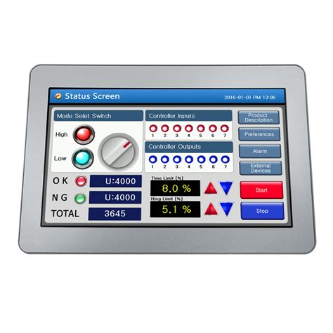 Human Machine Interface (HMI) 7" Water-Resistant Panel PC Development Kit