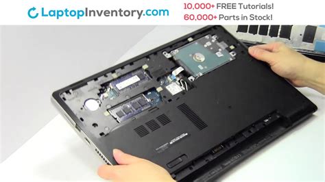 Dell Inspiron Hard Drive Replacement Guide - Disassembly Take Apart 15 ...