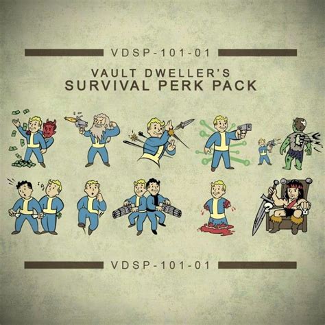 Vault boy, perk pack | Fallout wallpaper, Fallout concept art, Vault boy