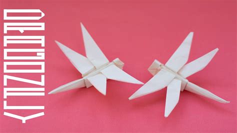 How to make paper dragonfly. Easy Origami | Paper dragonflies, Origami easy, Origami paper art