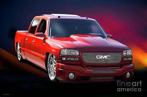 2007 GMC Custom Sierra Pickup Photograph by Dave Koontz - Fine Art America