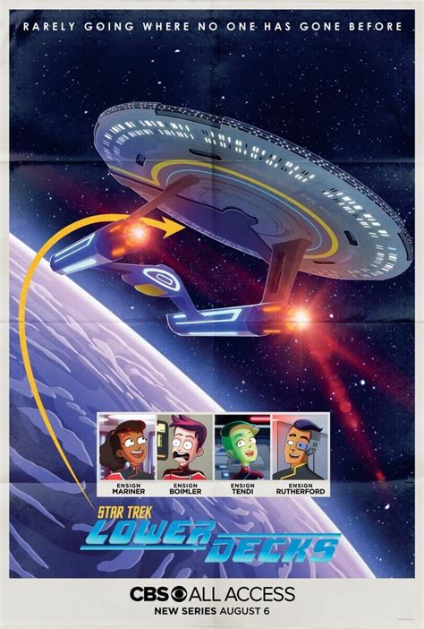 'Star Trek: Lower Decks' Animated Series to Arrive in August