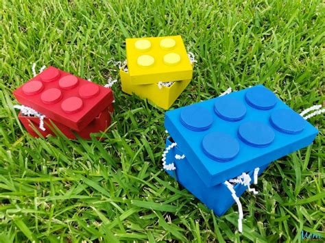 DIY LEGO Brick Boxes Tutorial - Mom Does Reviews