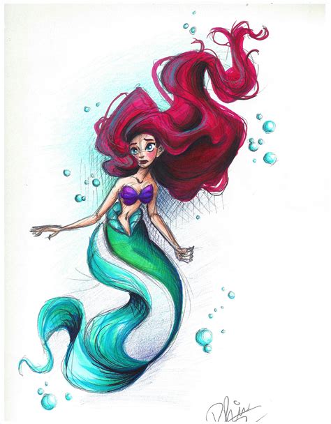 Pin by M HC on Mermaids | Disney concept art, Ariel the little mermaid, Disney princess ariel