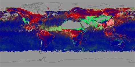 NASA Visible Earth: Distinguishing Natural Aerosols from Human Pollution