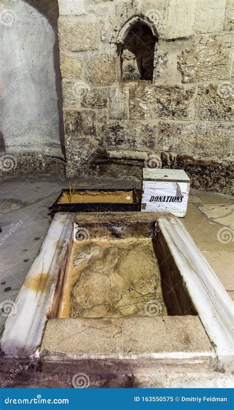 Chapel Of The Ascension Of Jesus Christ On Mount Of Olives In Jerusalem, Israel. Stock Image ...