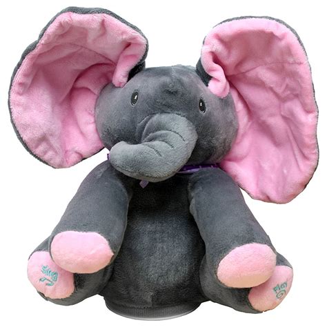 Cuddles - Adorable Peekaboo Elephant Plush Toy - 12 Inch