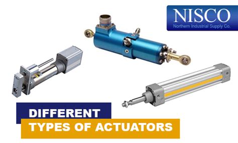 Different Types of Actuators | Actuators Ontario