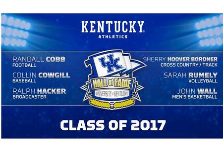 UK Athletics Announces Hall of Fame Class of 2017 | UKNow