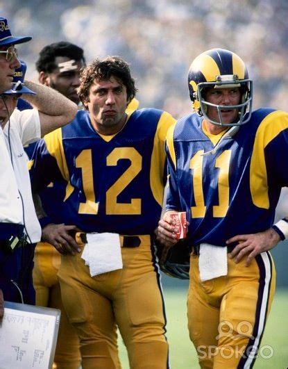 Joe Namath and Pat Haden - LA Rams | La rams football, Nfl football pictures, Rams football