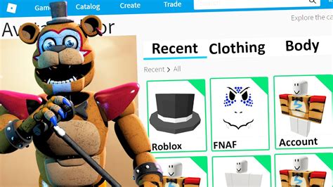 MAKING SECURITY BREACH GLAMROCK FREDDY a ROBLOX ACCOUNT (FNAF, Five Nights at Freddy's) - New ...