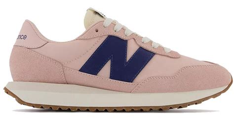 New Balance Suede 237 Trainers Pink Haze | Lyst